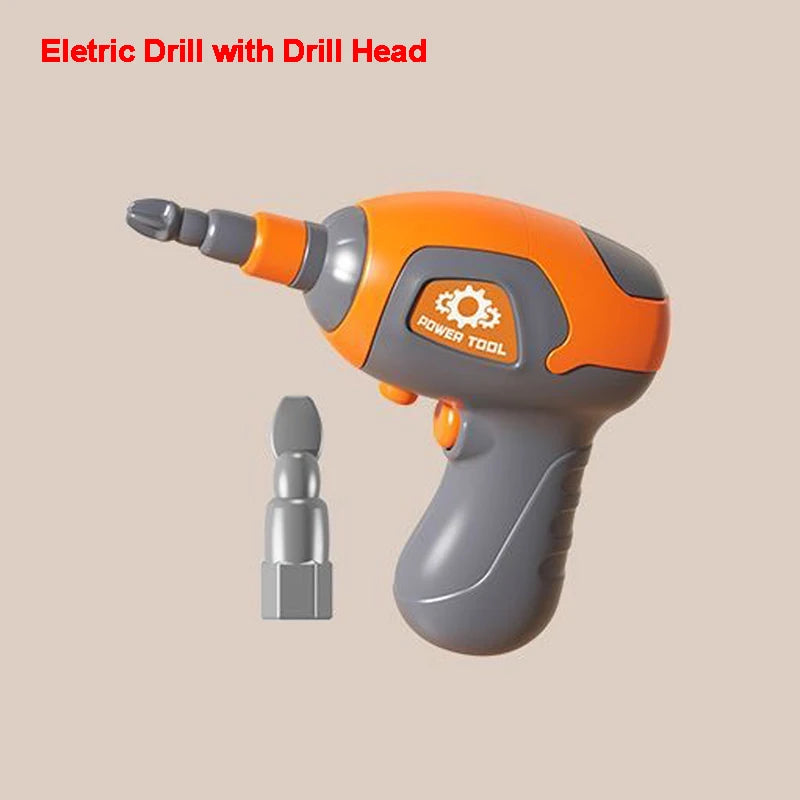 DIY Nut Hand Disassembly Assembly Puzzle Simulated Screwing Toolbox Early Educational Kids Toy Repair Tools Blocks Toys For Boys