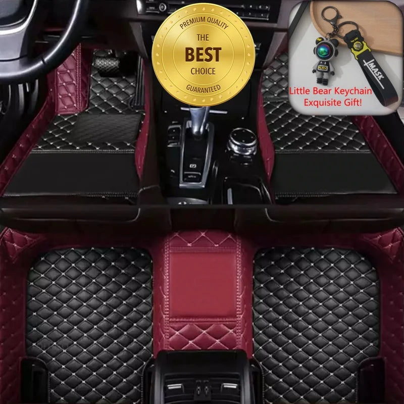 Customized Fit for Foton Tunland V7 Car Floor Mats Car Accessories Tailored Waterproof Auto Carpet Mats Left/Right-hand Drive