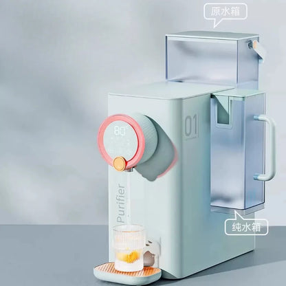 Direct Drinking Machine Instant Desktop Hot Water Dispenser Ro Reverse Osmosis Water Purification All-in-one Water Bottle Pump