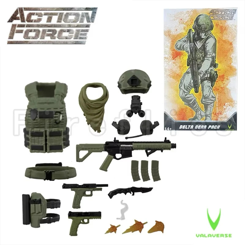 1/12 6inches Valaverse Action Force Action Figure Wave 3.1 Anime Model For Gift