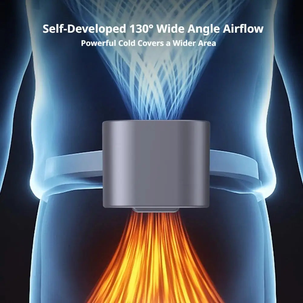 LED Digital Display Cooling Function Car Clip-on Mini Fan Portable Car Electric Fan USB Charging Mute Powerful Airflow Clip Fan