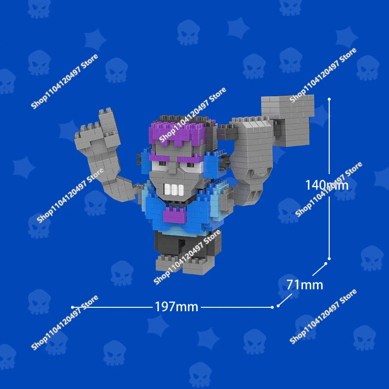 Wilderness Game Brawl Stars Kaze Kenjii Toy Figures Children's Toys Kwazii Peso Penguin Anime Action Figure Children's Toy