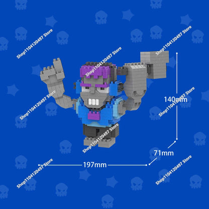 Wilderness Game Brawl Stars Kaze Kenjii Toy Figures Children's Toys Kwazii Peso Penguin Anime Action Figure Children's Toy