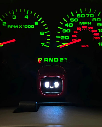 Dasai Genuine 3rd Generation Mochi Car Mounted Robot Universal Modification Of Car Mood Parts Jdm Voice Start Car Decoration