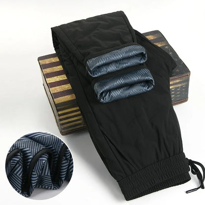 2024 Winter New 90% White Down Pants Men Thickened Warm Waterproof Casual Trousers Man Duck Down Padded Sweatpants Male Clothing
