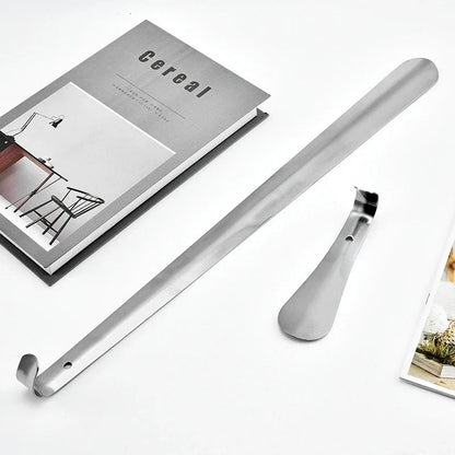 Extra Long Shoe Horn Stainless Steel Silver Shoes Remover Slip Shoe Pull Tool 30 42 52cm Shoehorn Lifter Aid for Men Women