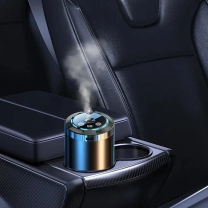 NEW Car Fragrance Humidifier 5 Modes Scent Air Car Odor Eliminator Long Lasting Universal Car Diffuser With Digital Display