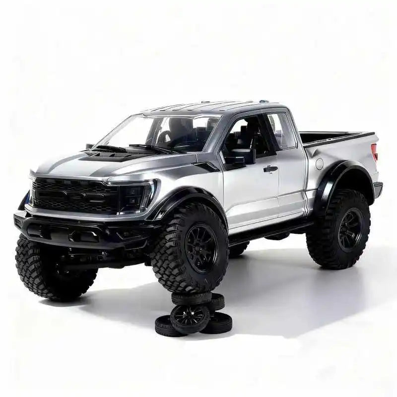HX New F-150 Raptor 1:12 Large Scale 4WD Off-Road Vehicle Pickup Truck Remote Control Model Car RC Climbing Car Toy F150 Raptor
