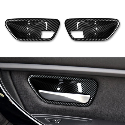 Car Center Console Dashboard Gear Shifter Panel For BMW F30 F31 F34 3GT F32 F33 F36 Trim Accessories, Carbon Fiber ABS Sticker