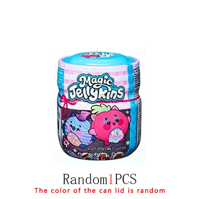 HOT Magic jellykins plush. put water in the container, shake and discover your new stuffed animal (spin master )stressrelieftoy