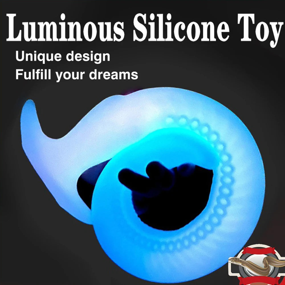 Eel Tentacle Anal Plug Long Monster Dildo Soft Liquid Silicone Anal Dilator Sex Toy For Women's Men's Anal Massage Adult Product