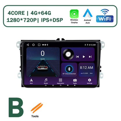 Android OS for VW Volkswagen Golf Polo Skoda Rapid Octavia Tiguan Passat Amarok Car Multimedia Video Stereo Player GPS Carplay