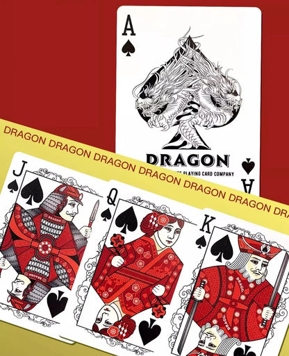 Bicycle Dragon Red Playing Cards Deck Card Games Magic Tricks