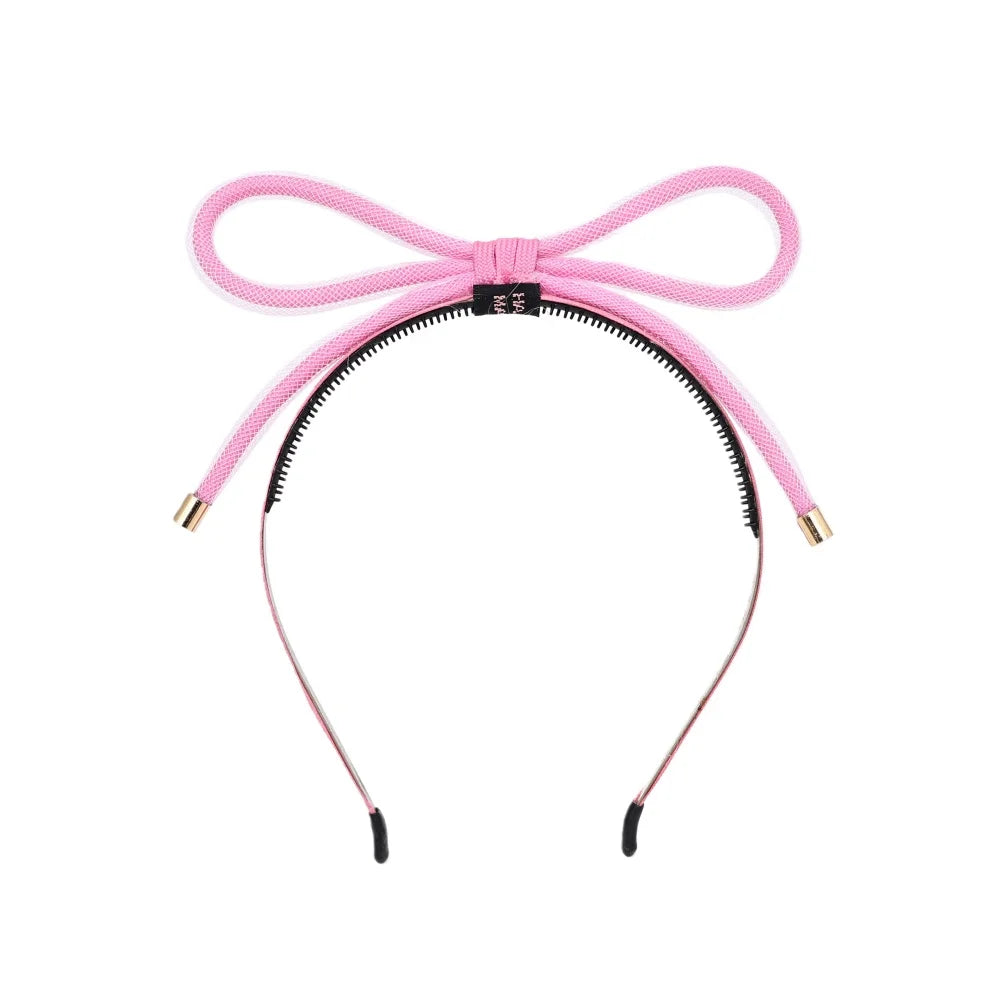 New network management bow tie headband bow tie hair accessory hair clip baby headband girl decoration