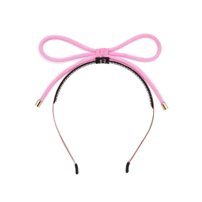 New network management bow tie headband bow tie hair accessory hair clip baby headband girl decoration