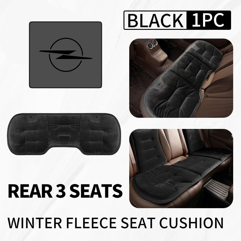 Car Seat Front Rear Winter Warm Comfort Velvet Cushion Accessories For Opel Astra G J H Insignia Zafira Corsa D C Vectra Vivaro