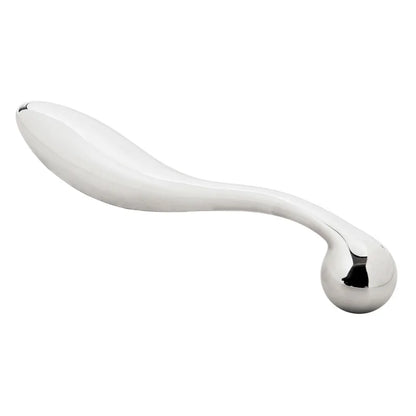 Stainless Steel Double Dildo G Spot Anal Beads Butt Plug Metal Fake Dildo Anal Plug Sex Toys For Male Female