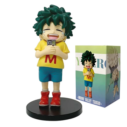 11-22cm BANPRESTO My Hero Academia 7TH SEASON FIGURE Katsuki Bakugo Childhood Midoriya Izuku Figure Anime PVC Model Boxed Toys