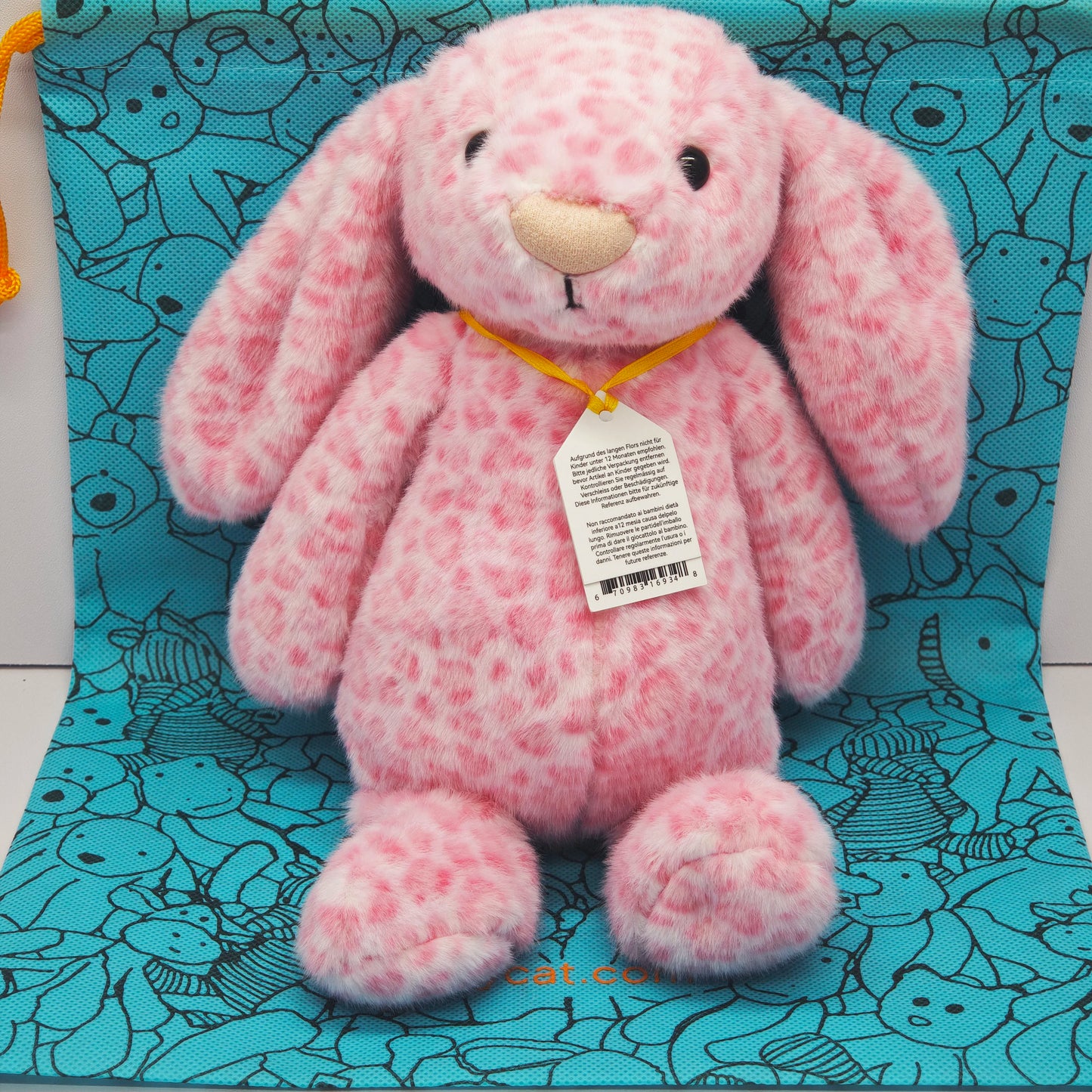 2026 Easter Day Rabbits Soft Stuffed Plush Toys Spring Flowers Bunny Cute Animal Plushies Doll Gifts Happy Easter Party Decors