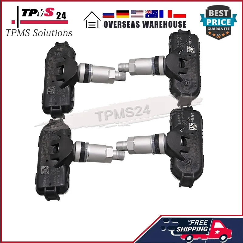 4PCS Tire Pressure Monitor Sensor 52933-3X305 434MHZ TPMS For Kia Rio [UB] 2011-2017 Cerato [TD] 2009-2013 Cerato [YD] 2013-2018