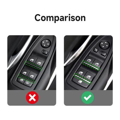 Car Center Console Dashboard Gear Shifter Panel For BMW F30 F31 F34 3GT F32 F33 F36 Trim Accessories, Carbon Fiber ABS Sticker