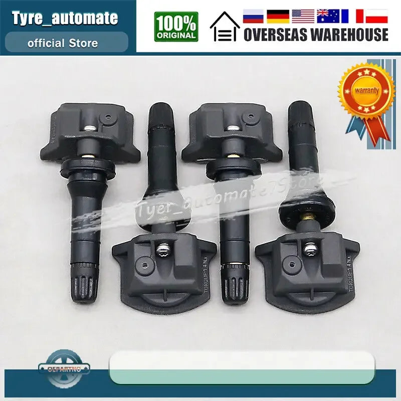 4PCS 52940-L1100 TIRE PRESSURE SENSOR for 2020-2024 Hyundai Sonata DN8 KIA Seltos Tire Pressure Monitor Sensors