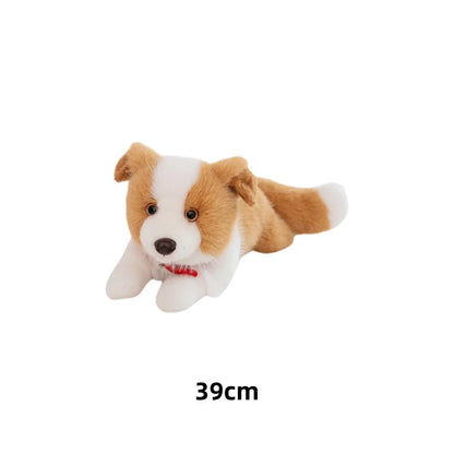 Border Collie Plush Toys Simulated Dog Stuffed Doll Exquisite Home Decor Toys Kawaii Accompany Toys Birthday Surprise Gifts
