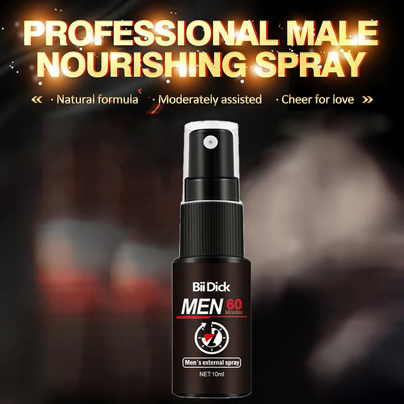 10ml Male Sex Delay Spray Lasting Long  Penis Growth Enlargement Harder Anti Premature Ejaculation External Use for Adults