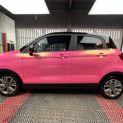 Car Sticker Wrap Film Diamond Gold Pink Auto Color Change Vinyl Film PVC Sticker PET Bubble Free Wrapping Car Accessories