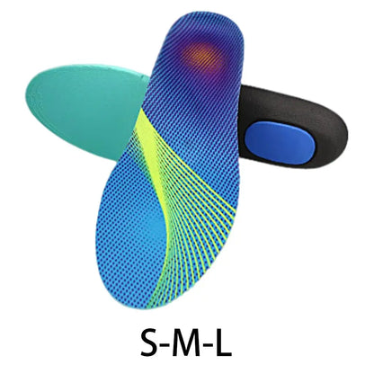 Comfortable Orthotic Insoles Arch Support Cushioned EVA Shoe Inserts for Flat Feet High Arch Unisex Relieve Foot Soreness