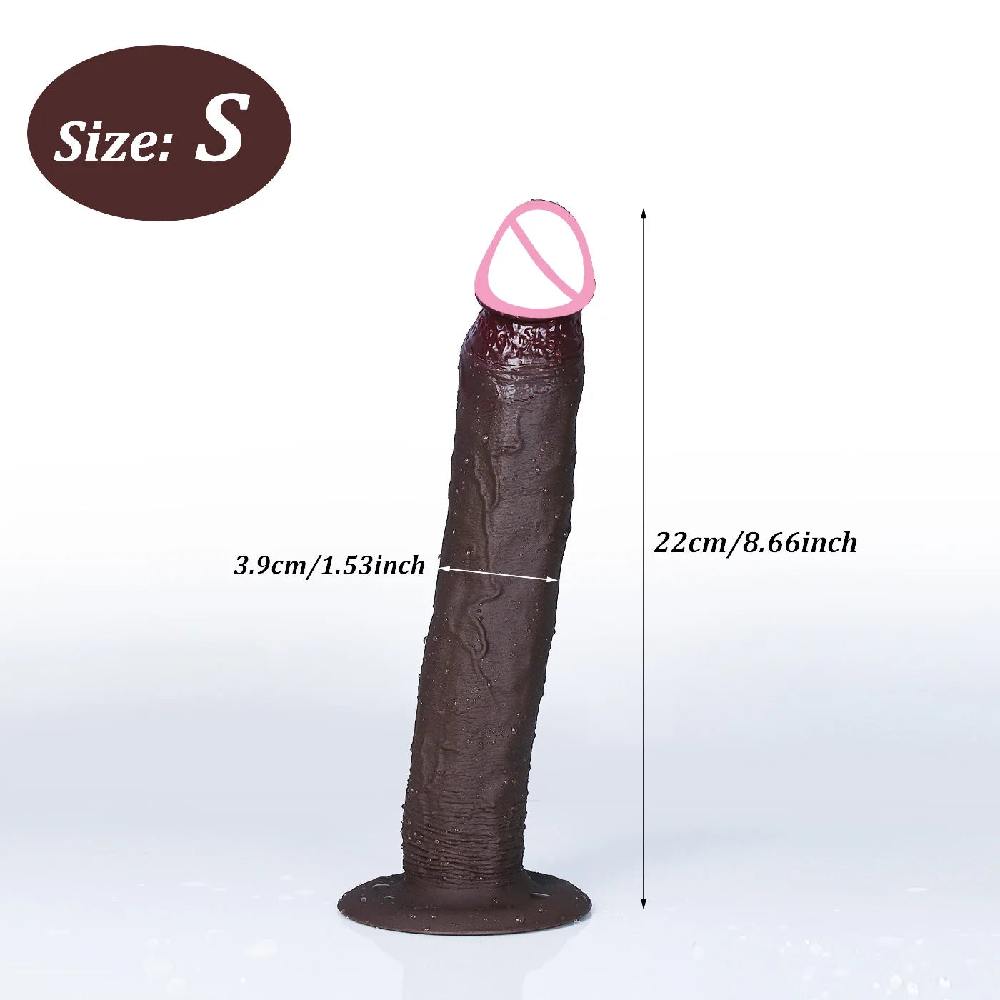 Realistic Long Soft Butt Plug Dildo 3 Sizes Fake Penis Skin Feel Silicone Cock Woman Man Masturbation Suction Cup Anal Sex Toys