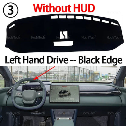 Car Dashboard Cover Dash Mat for Zeekr X 2024 2025 2026 MK2 Pad Sunshade Cushion Sunshield Nonslip Anti-UV Accessories