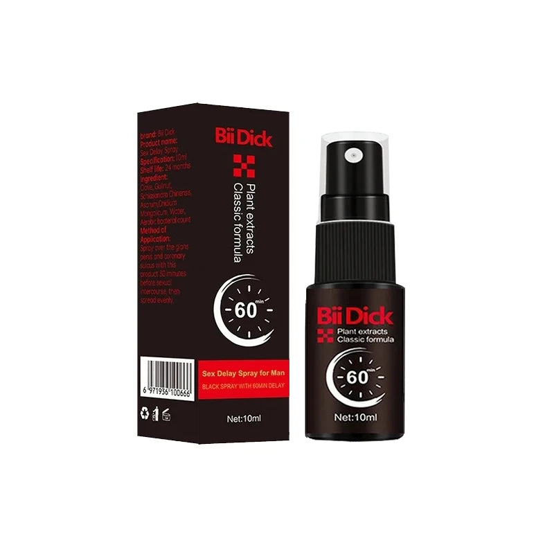 Male Penile External Use Sex Spray Long Lasting 60 Minutes Spray For Men Premature Ejaculation Fast Erecting Adult Product