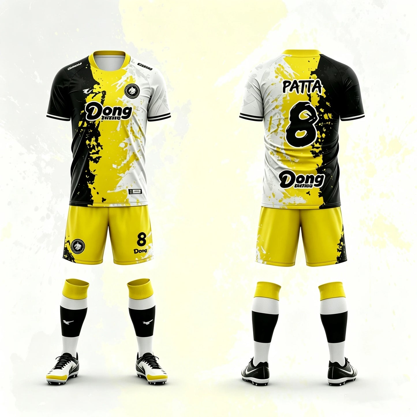 Sublimation Customize Own Design Printing Club Team Training Football Jersey Kits Quick Dry Breathable Soccer Uniforms Wear Set