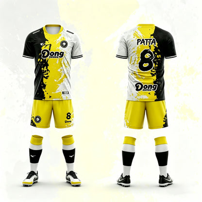 Sublimation Customize Own Design Printing Club Team Training Football Jersey Kits Quick Dry Breathable Soccer Uniforms Wear Set