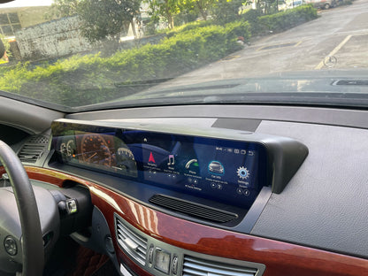 Android 13 Navigation GPS 12.3" Carplay For Benz S/CL class W221 2006-2013
