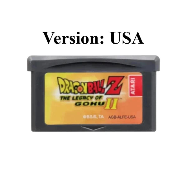 Dragon Ball Z GT GBA Game Cartridge Legacy of Goku Buu's Fury for Advance Retro Action Game Card for Anime Fans Collection