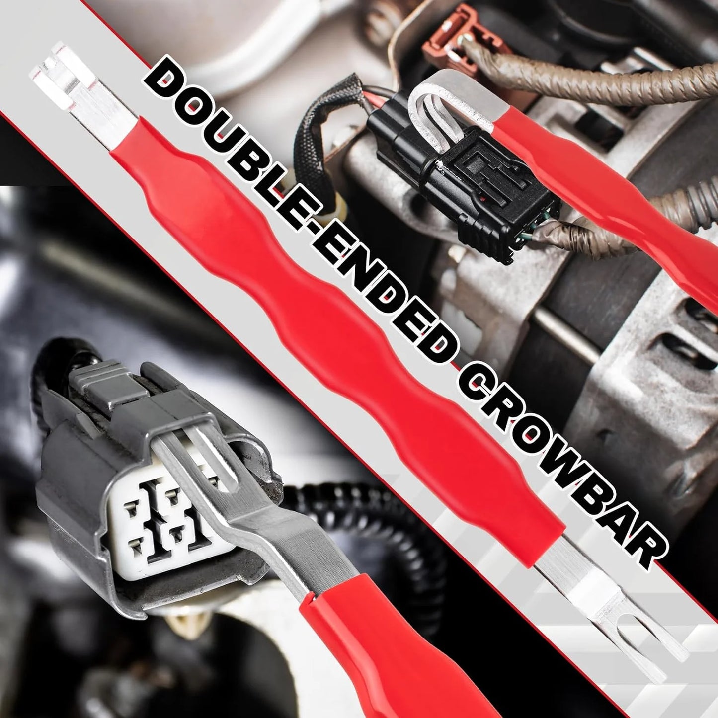 3PCS Electrical Disconnect Pliers, Automotive Electrical Connector Removal Tool, Connector Separator for Cars, Trucks, SUVs
