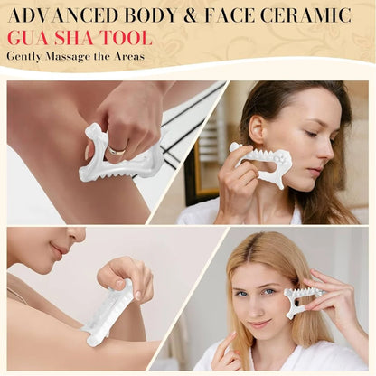 Facial GuaSha Massage Board Body Skin Care Relaxation Scraper Body Relaxation Guasha Board Face Maintenance Lift Muscle Relief
