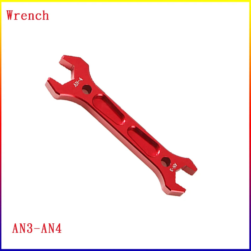 Car repair and modification tool AN aluminum wrench hose joint tool socket wrench adjustable wrench tool set AN3 AN4 AN6 AN8 AN1