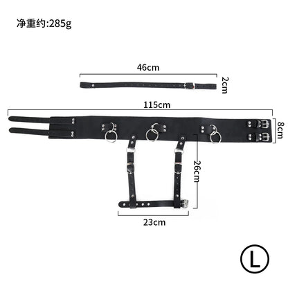Women Bdsm Bondage Restraints Harness Erotic Sex Toy Forced Orgasm Belt Female Chastity Belt Wear Fixing Trap Strapon Underwear