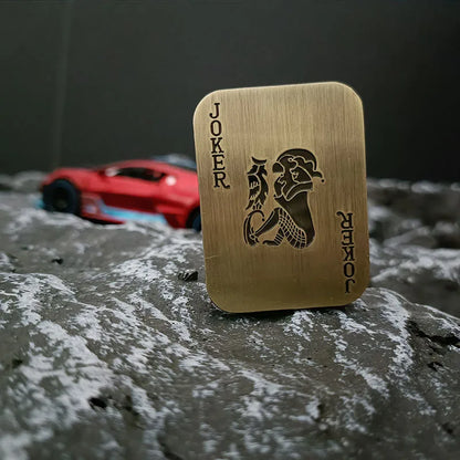 Magnetic Poker Push Card Fidget Toys Adults Anxiety And ADHD Relief Metal EDC Slider Juguetes Antiestres Ansiedad