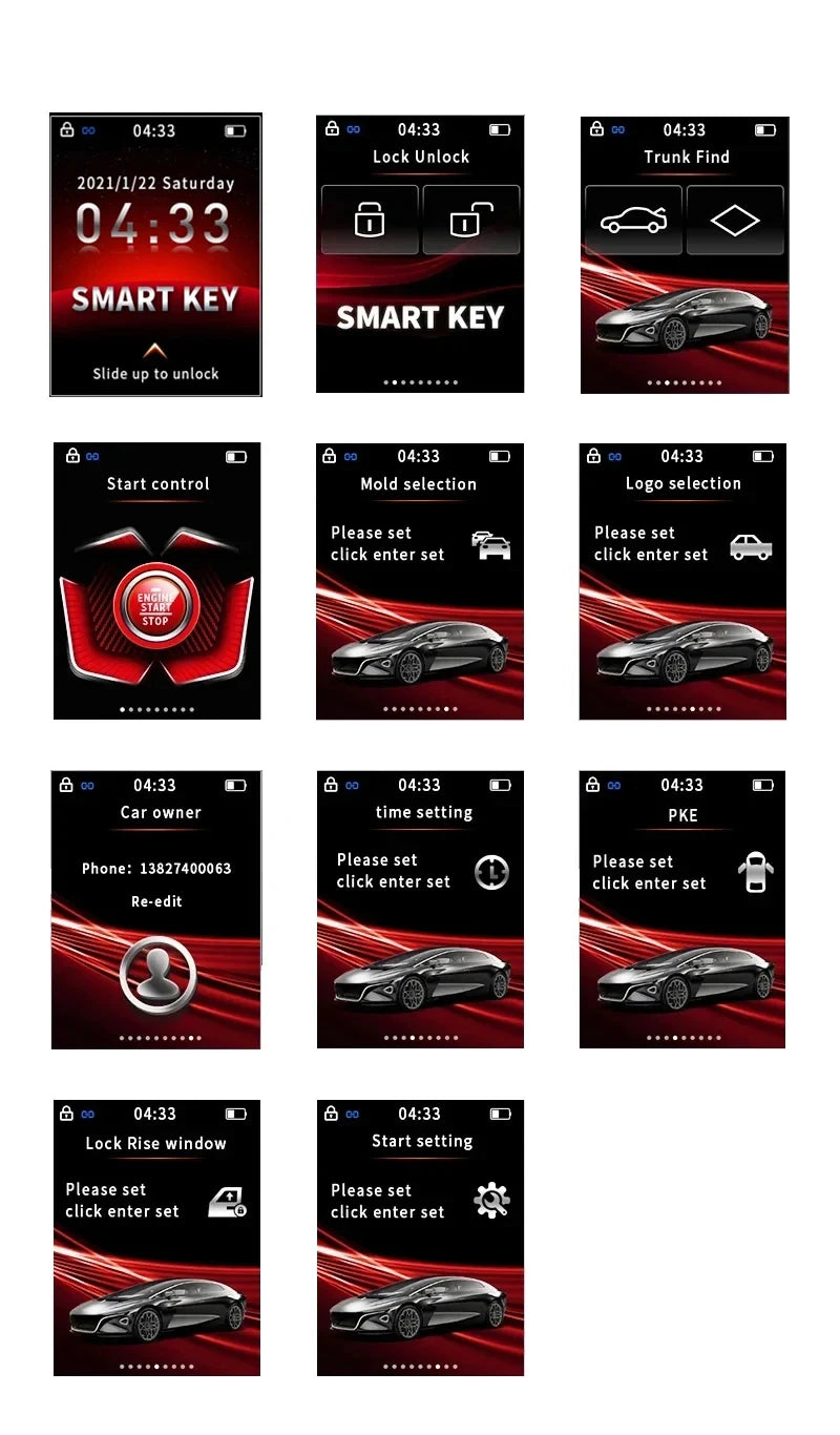 Universal TK800 OBD Modified Smart LCD Key For BMW Mercedes-Benz Audi Cadillac Lexus Land Rover Jaguar Kia Hyundai Nissan Toyota