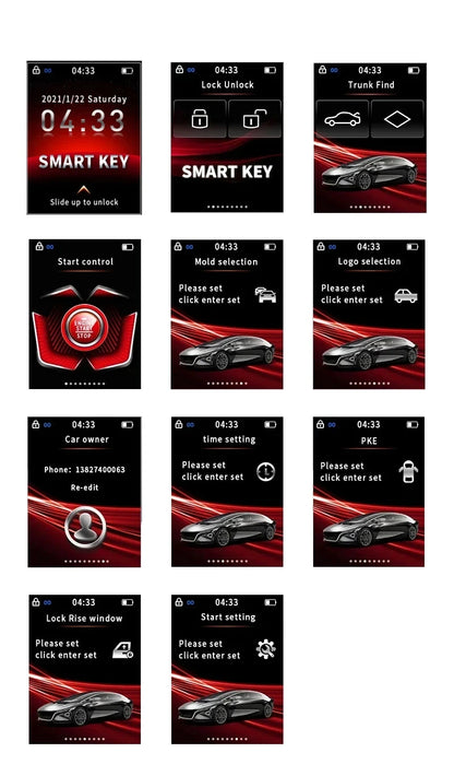 Universal TK800 OBD Modified Smart LCD Key For BMW Mercedes-Benz Audi Cadillac Lexus Land Rover Jaguar Kia Hyundai Nissan Toyota