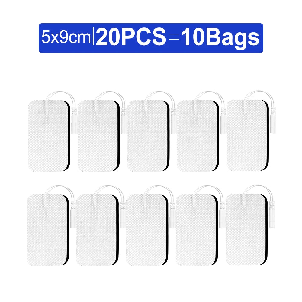 50/20/10pcs Electrode Pads Muscle Stimulator Acupuncture Massager Patches Tens Machine Conductive Gel Body Massage Pads