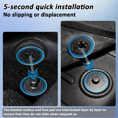 Car Floor Mats For Leapmotor C10 2024 2025 2026 Car Floor Mats & Cargo Liner TPE 3D Foot Mat Waterproof Trunk Mat Protective Pad