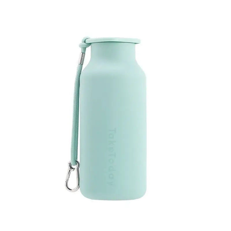 600ml Portable Telescopic Silicone Folding Water Bottle - Convenient for Travel and Camping Water Dispenser