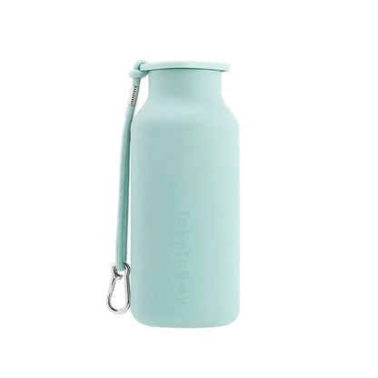 600ml Portable Telescopic Silicone Folding Water Bottle - Convenient for Travel and Camping Water Dispenser