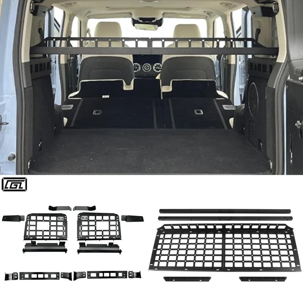 CGZ Trunk Shelf Modular Storage System Molle Panel Cargo Organizers Racks for New 2026 Tank 300 Hi4-T PHEV