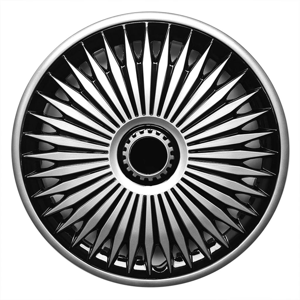 4pcs hub caps suitable for cars with 16-inch iron wheels, made of PP plastic, can be used to decorate the appearance of car whee